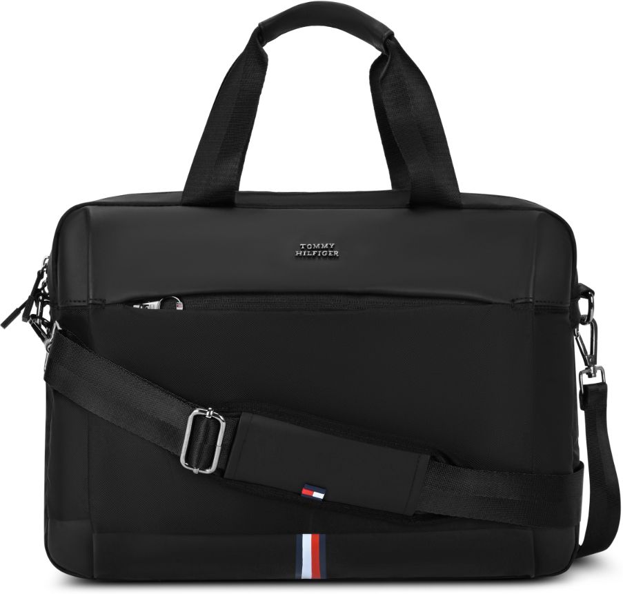 tommy hilfiger Men & Women Black Messenger Bag-picture-17