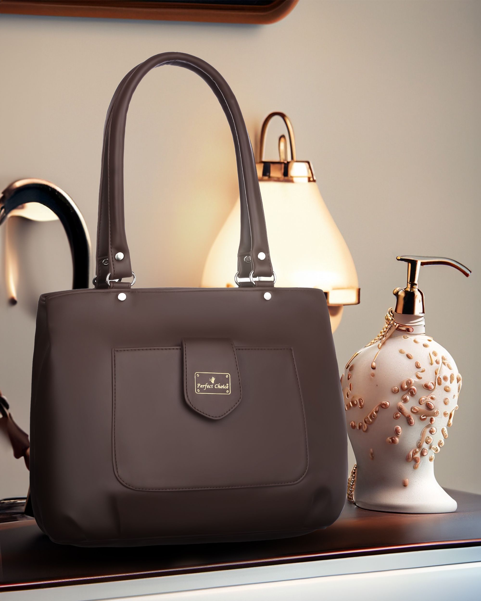 clovia fashion Women Brown Shoulder Bag-picture-27