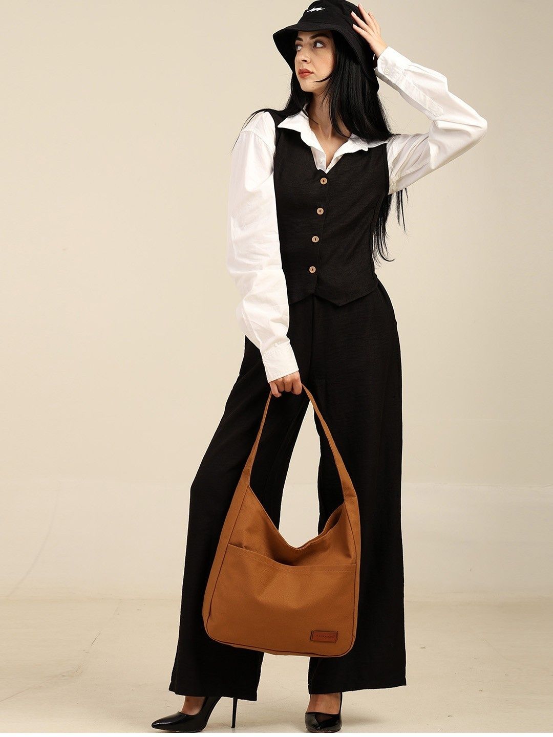 Women Brown Shoulder Bag-image-46