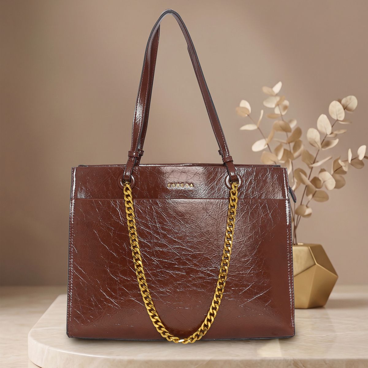 esbeda Women Black Shoulder Bag-picture-14
