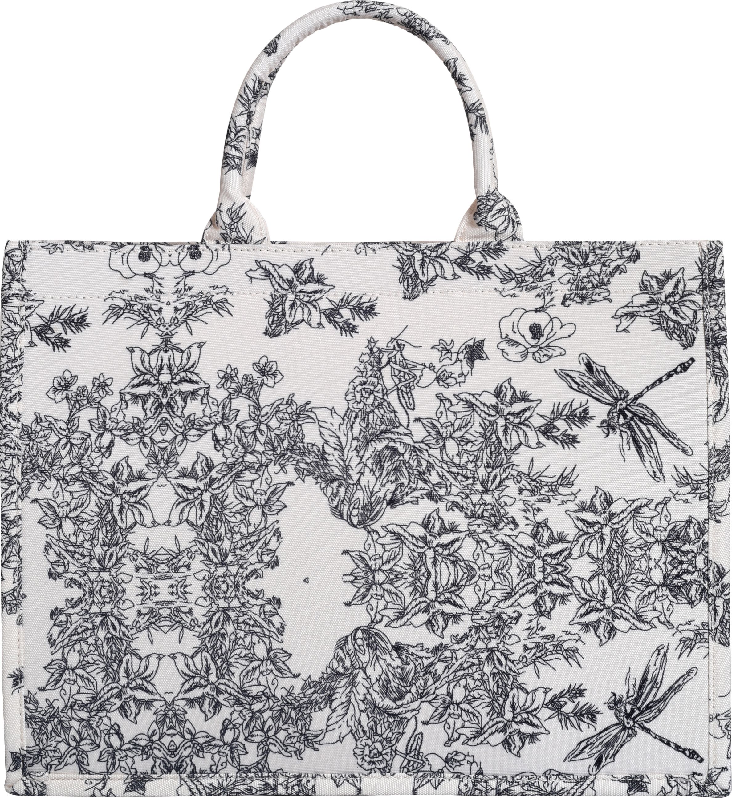 lino perros Women Black, White Tote-picture-35