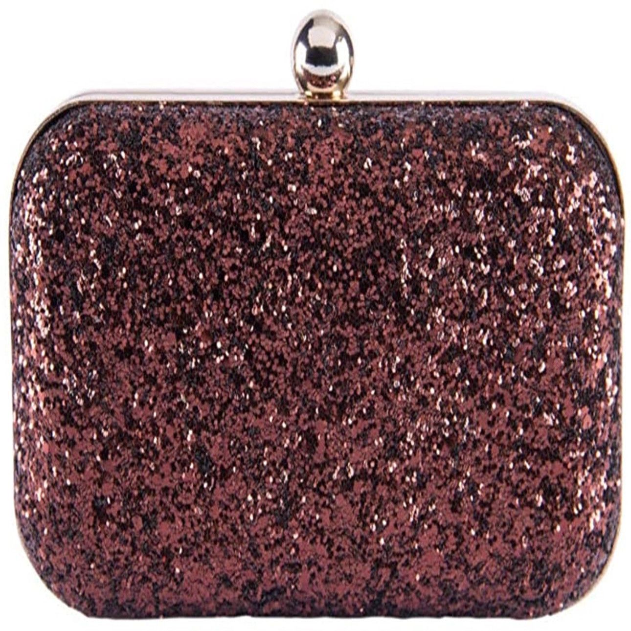 Party Brown Clutch-image-28