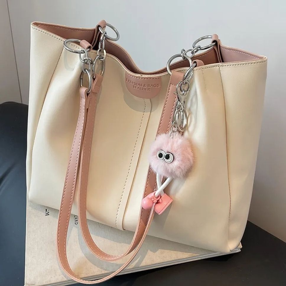 aesthetic Women White Shoulder Bag-picture-18