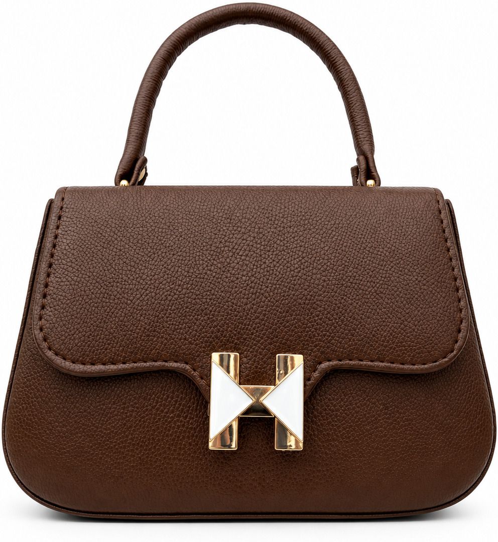 Women Brown Satchel-image-1