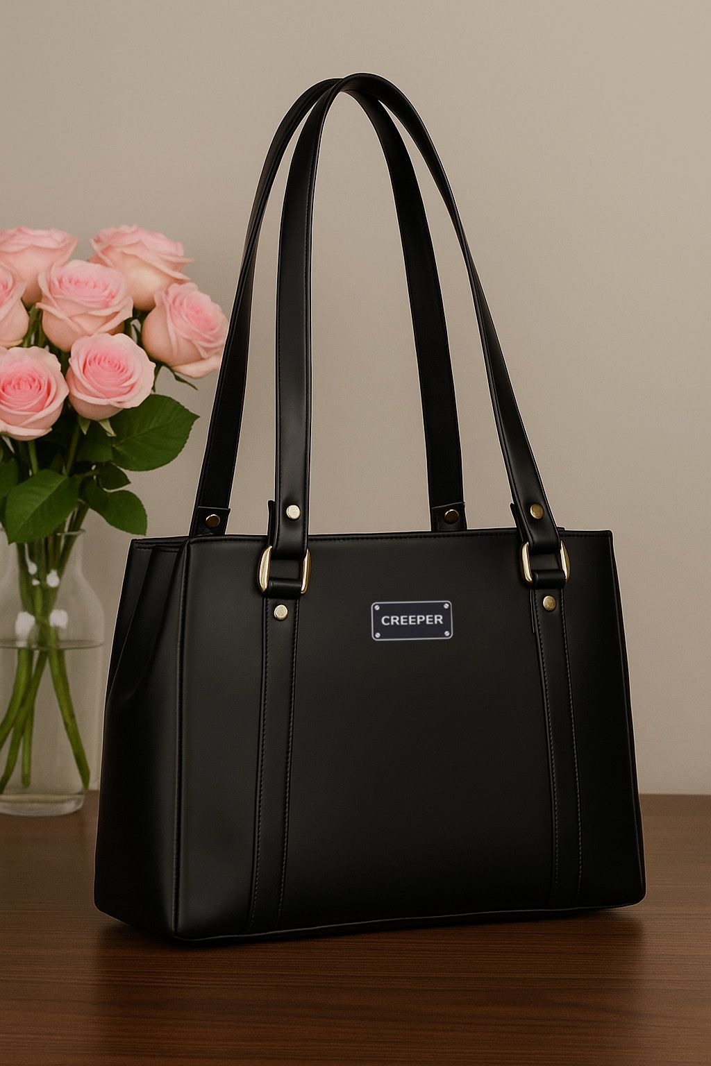 Women Black Shoulder Bag