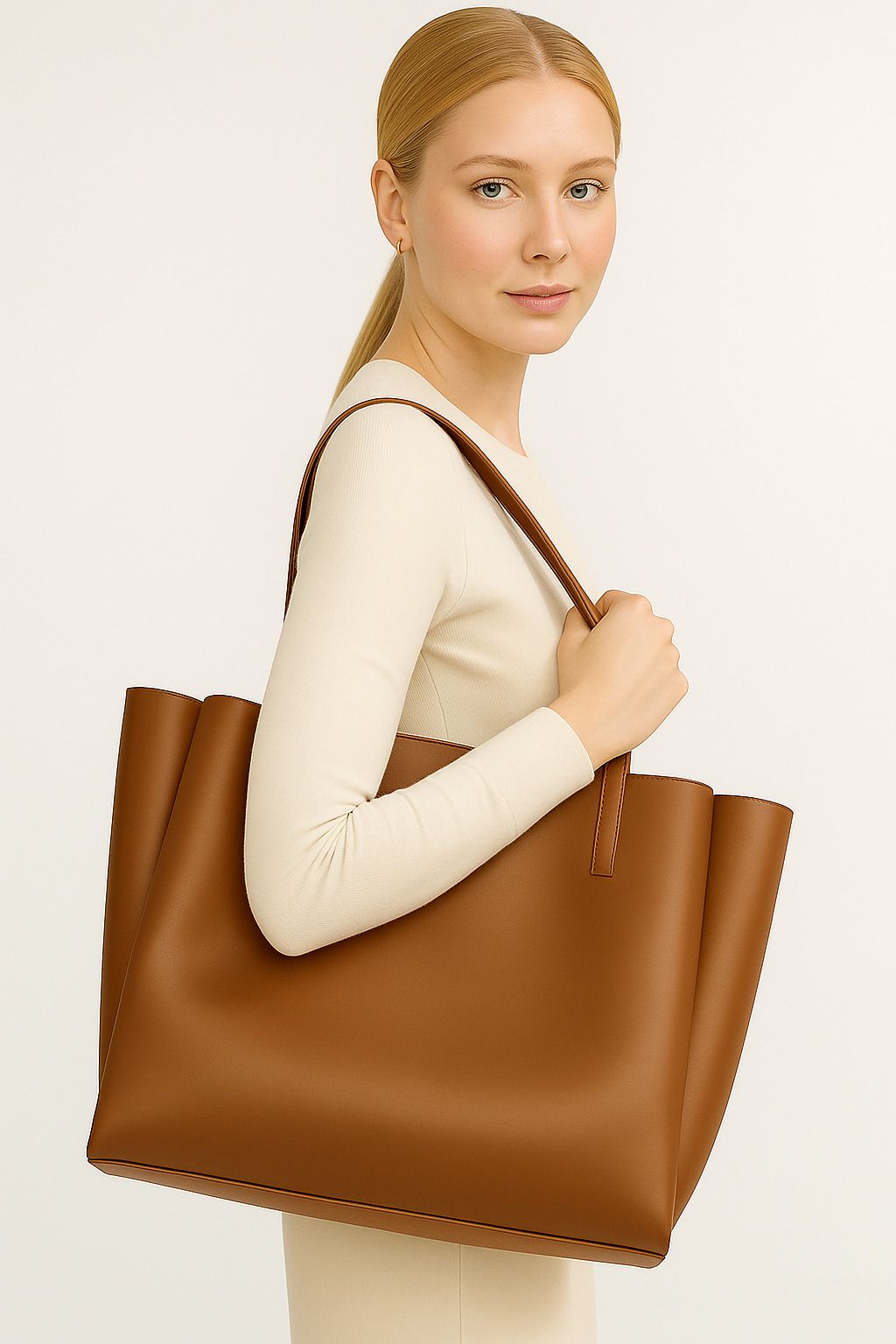 fabbik Women Tan Tote-picture-25