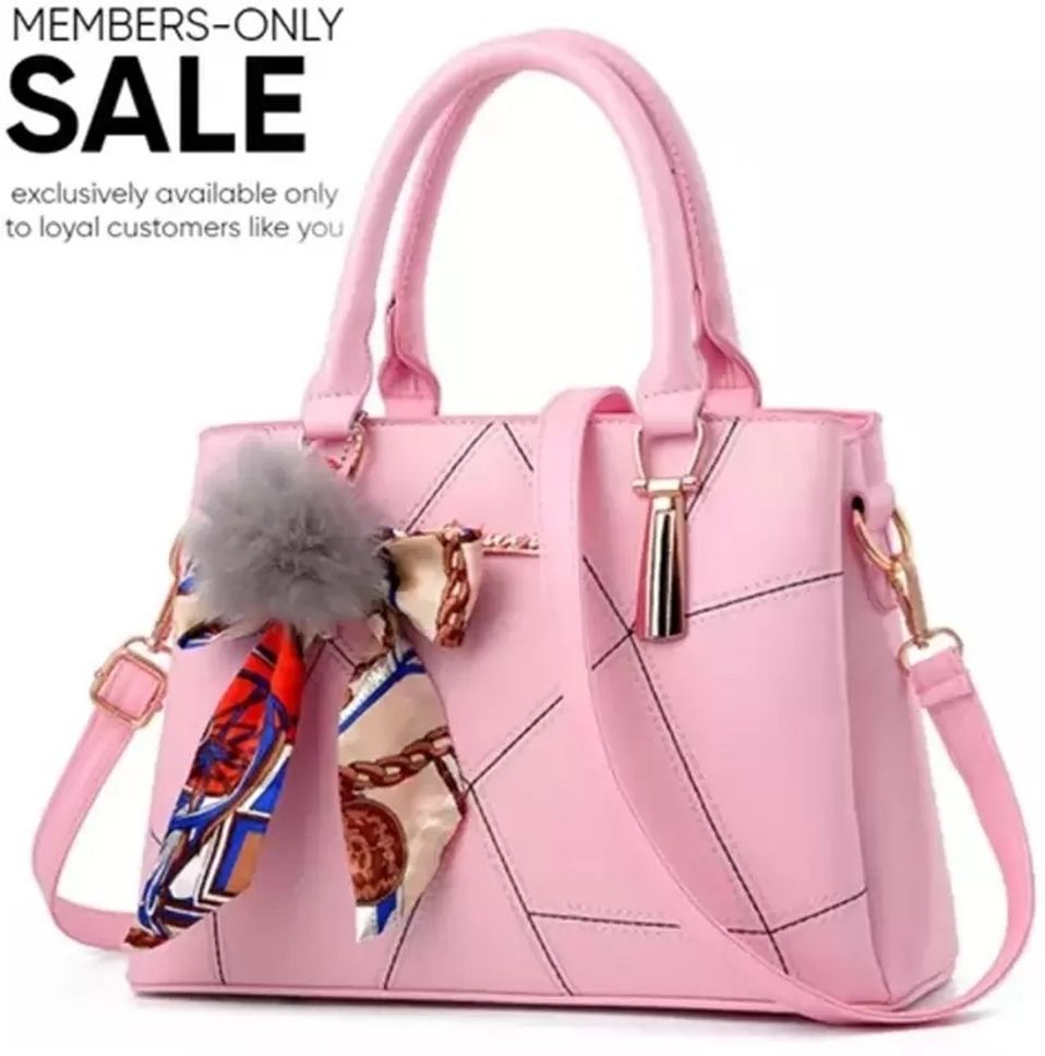 Women Pink Hand-held Bag