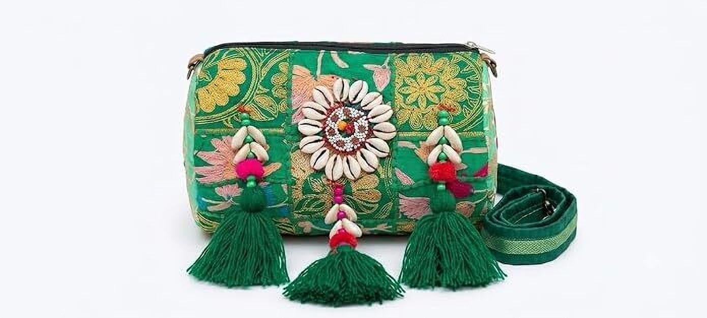 Women Green Messenger Bag-image-31