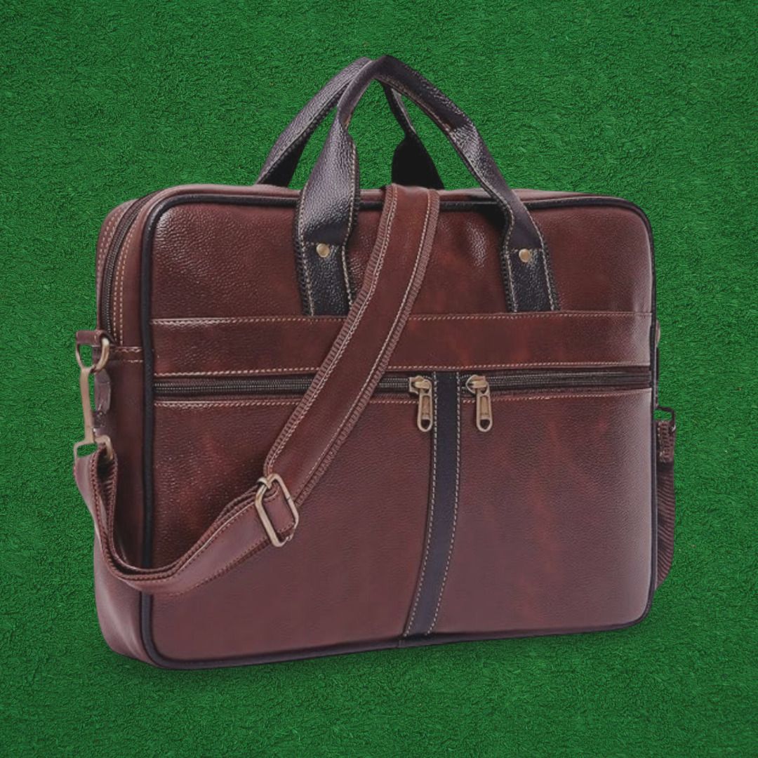 house of common Men & Women Brown Messenger Bag-picture-46