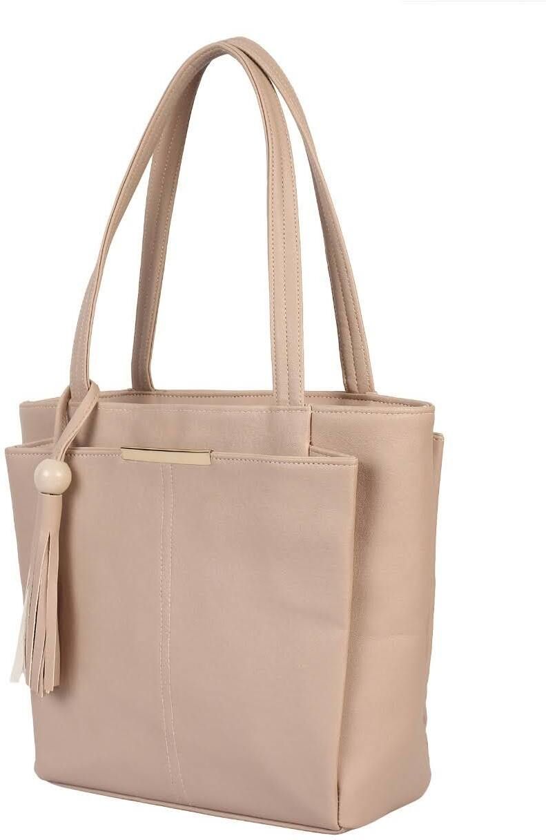 Women Beige Shoulder Bag-image-43