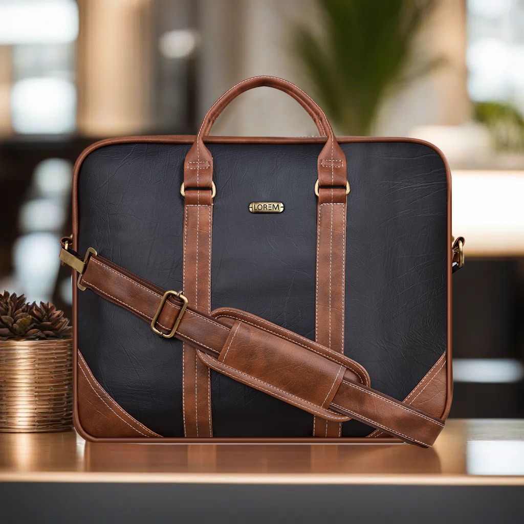 lorem Men & Women Black, Tan Messenger Bag - Regular Size-picture-20