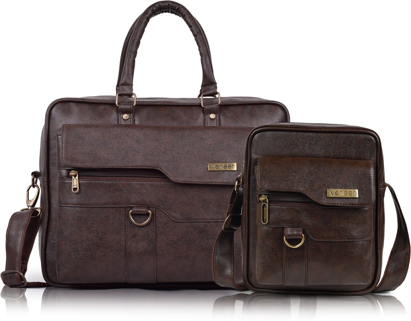 Men Brown Messenger Bag-image-49