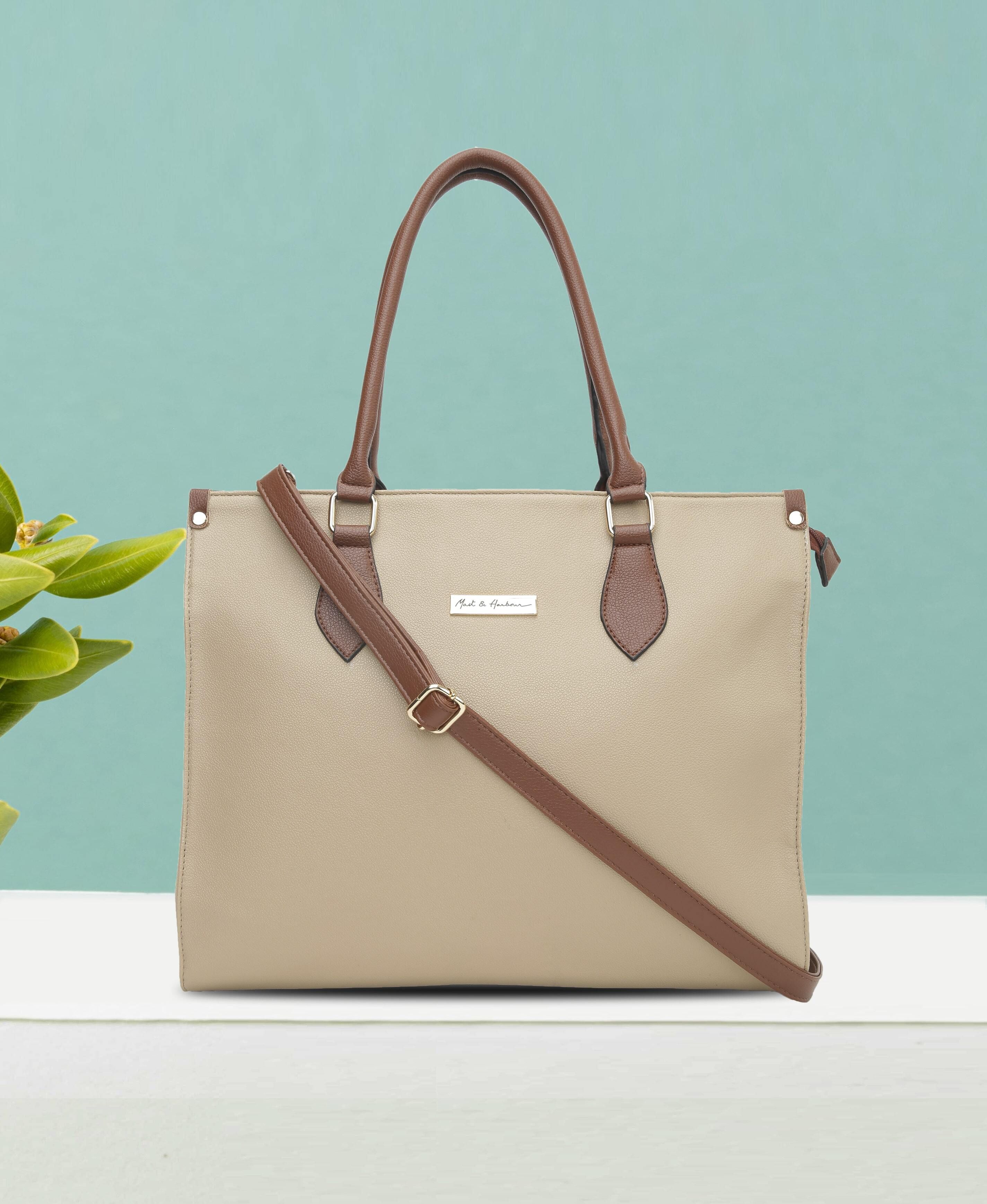 mast & harbour Women Beige Tote-picture-24