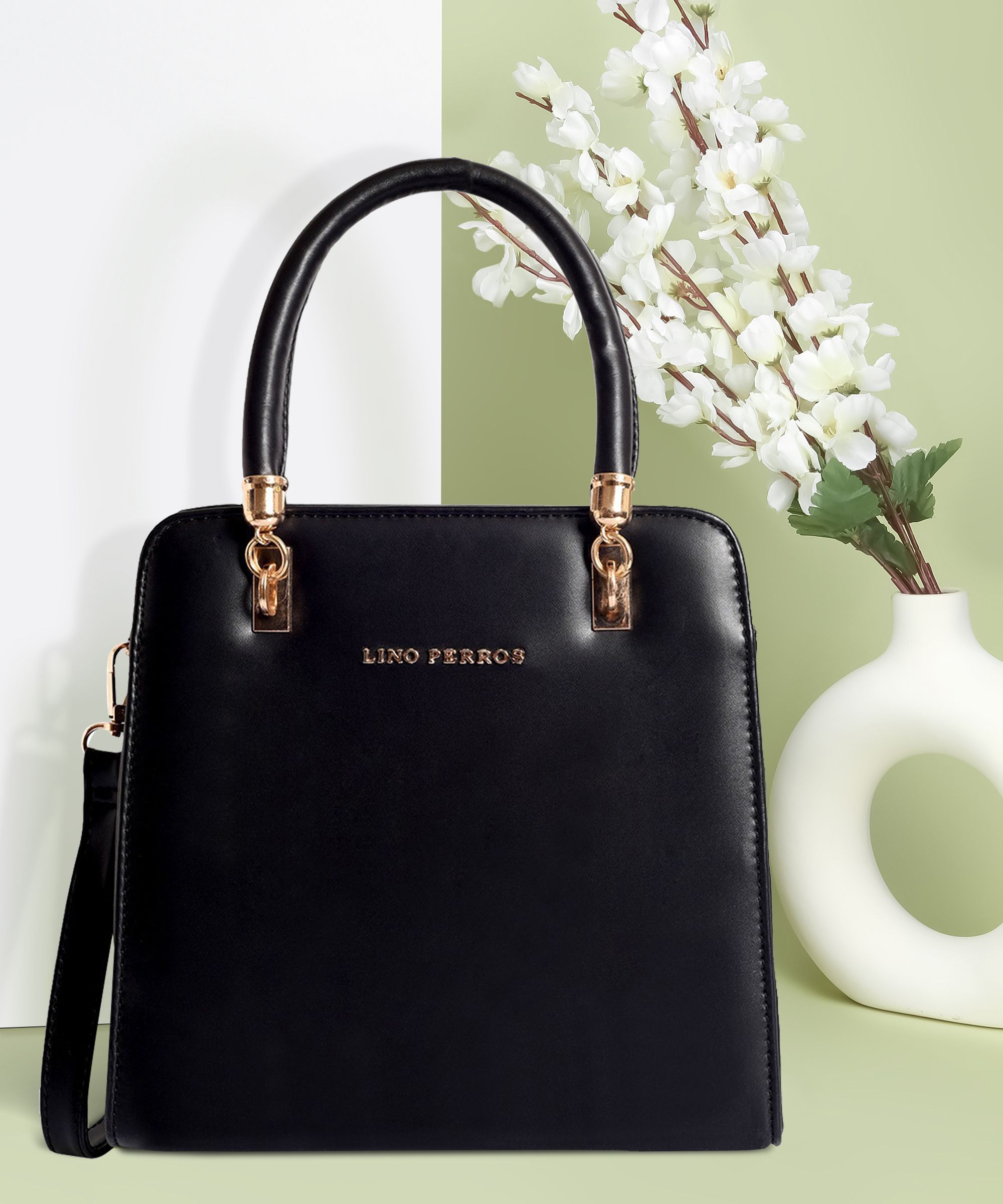 Women Black Shoulder Bag - Regular Size-image-43
