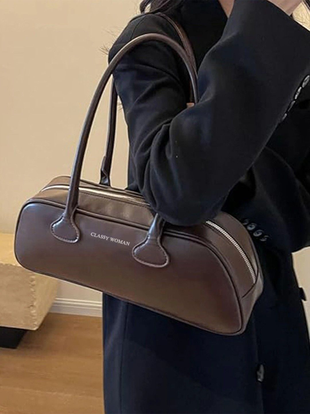 Women Brown Shoulder Bag-image-36