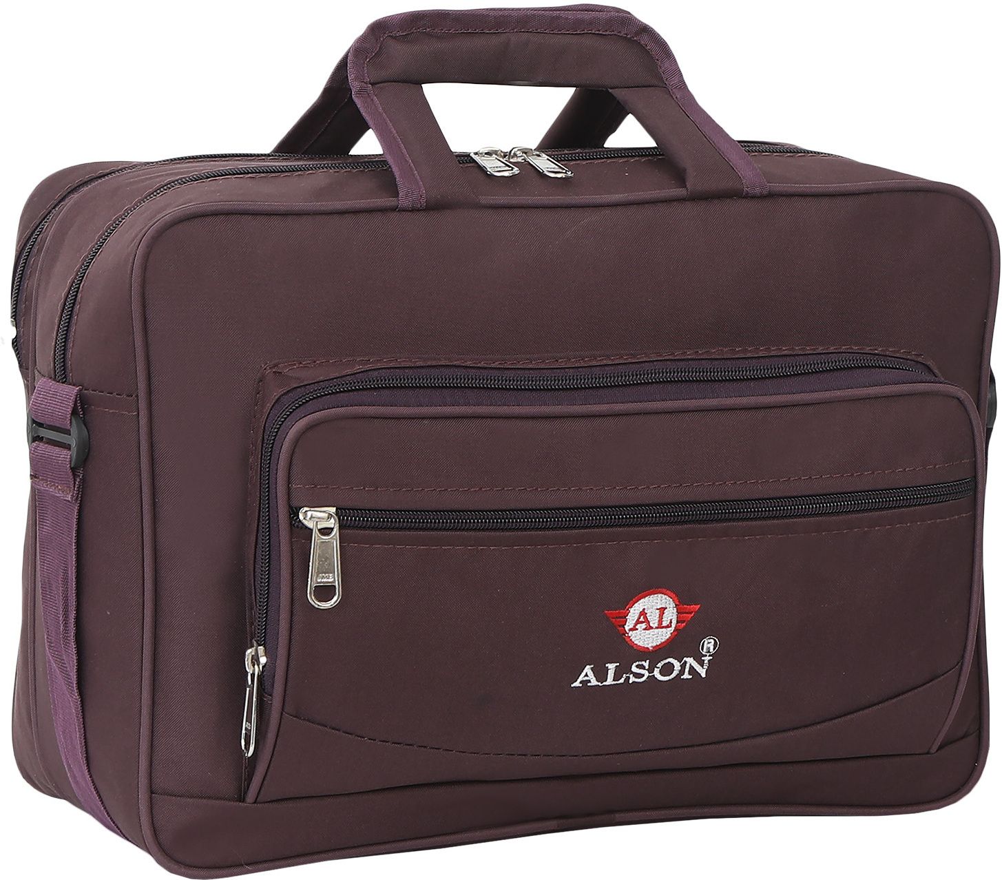 alson Men & Women Purple Messenger Bag-picture-25