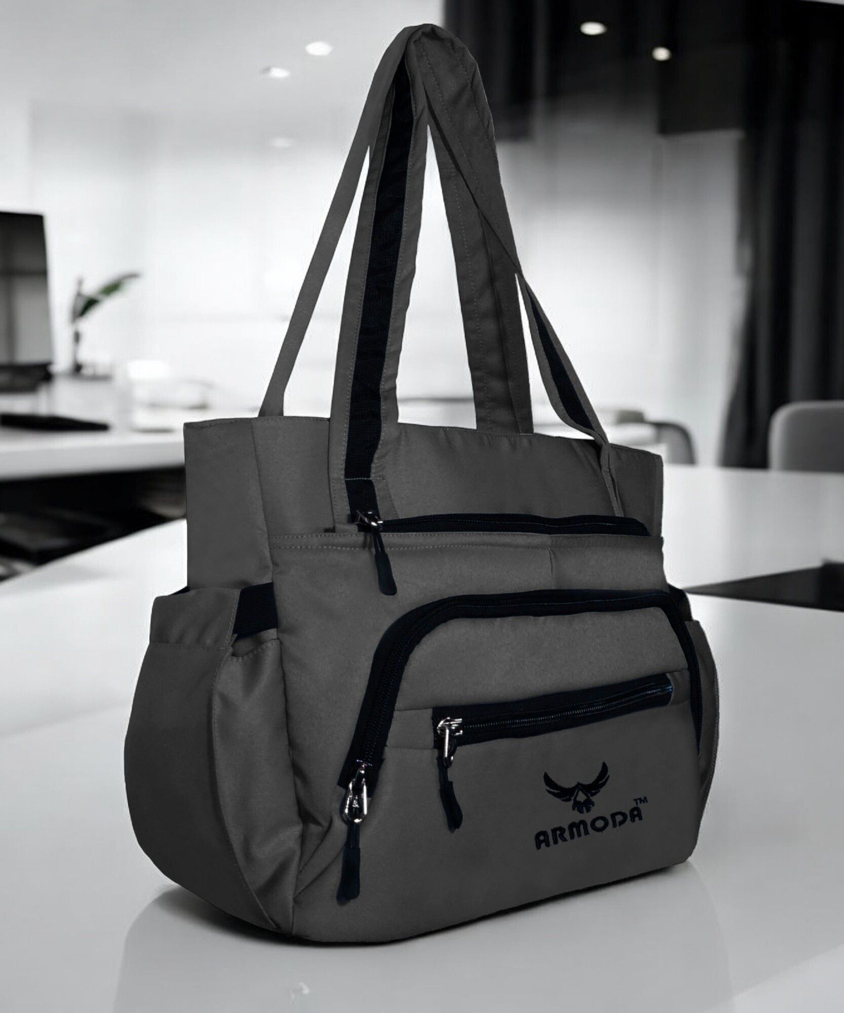 armoda Women Grey Shoulder Bag-picture-0