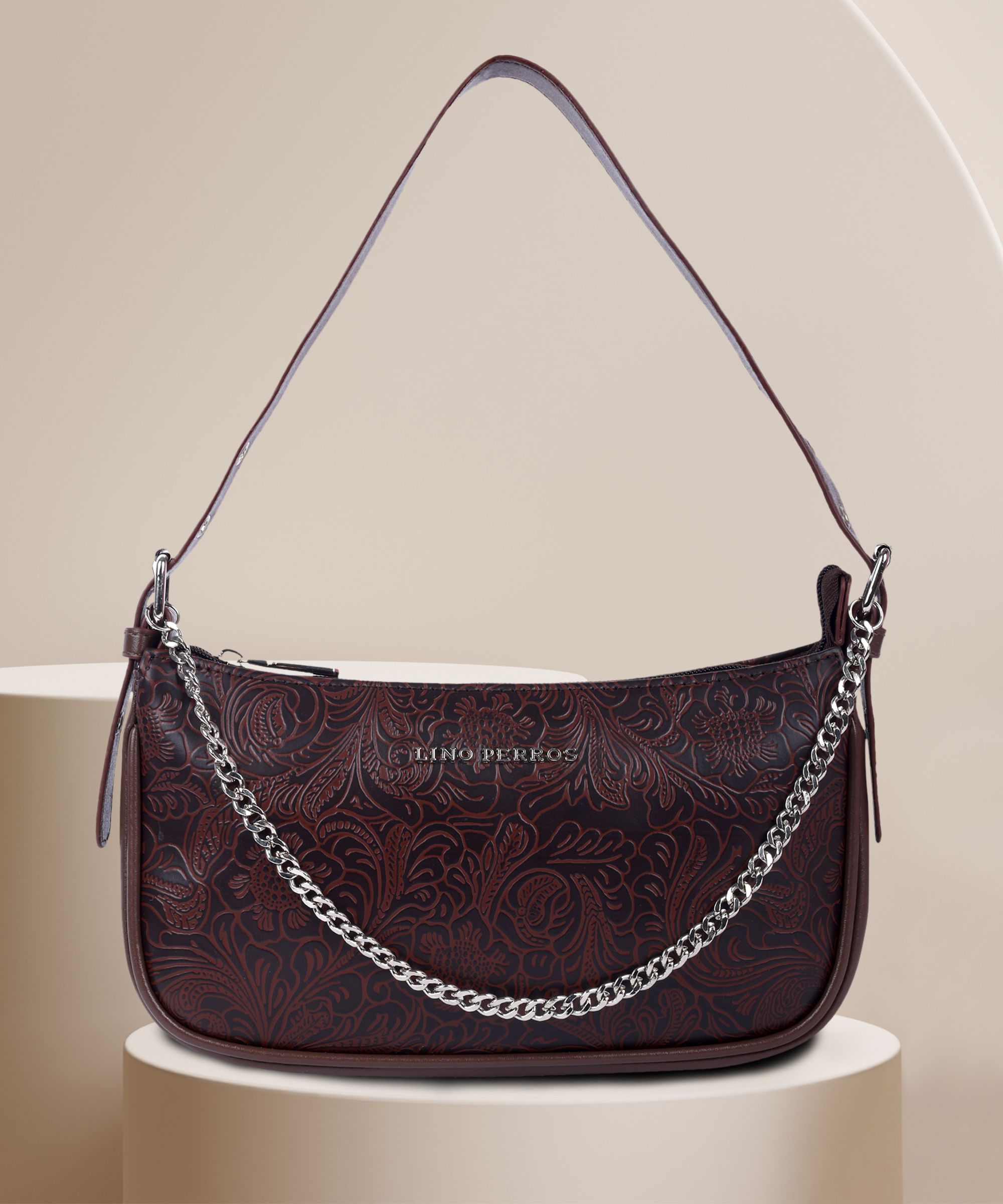 lino perros Women Brown Shoulder Bag-picture-20