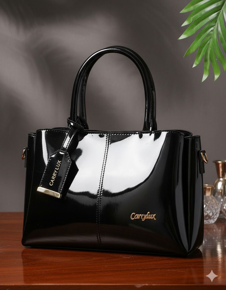 Women Black Hand-held Bag