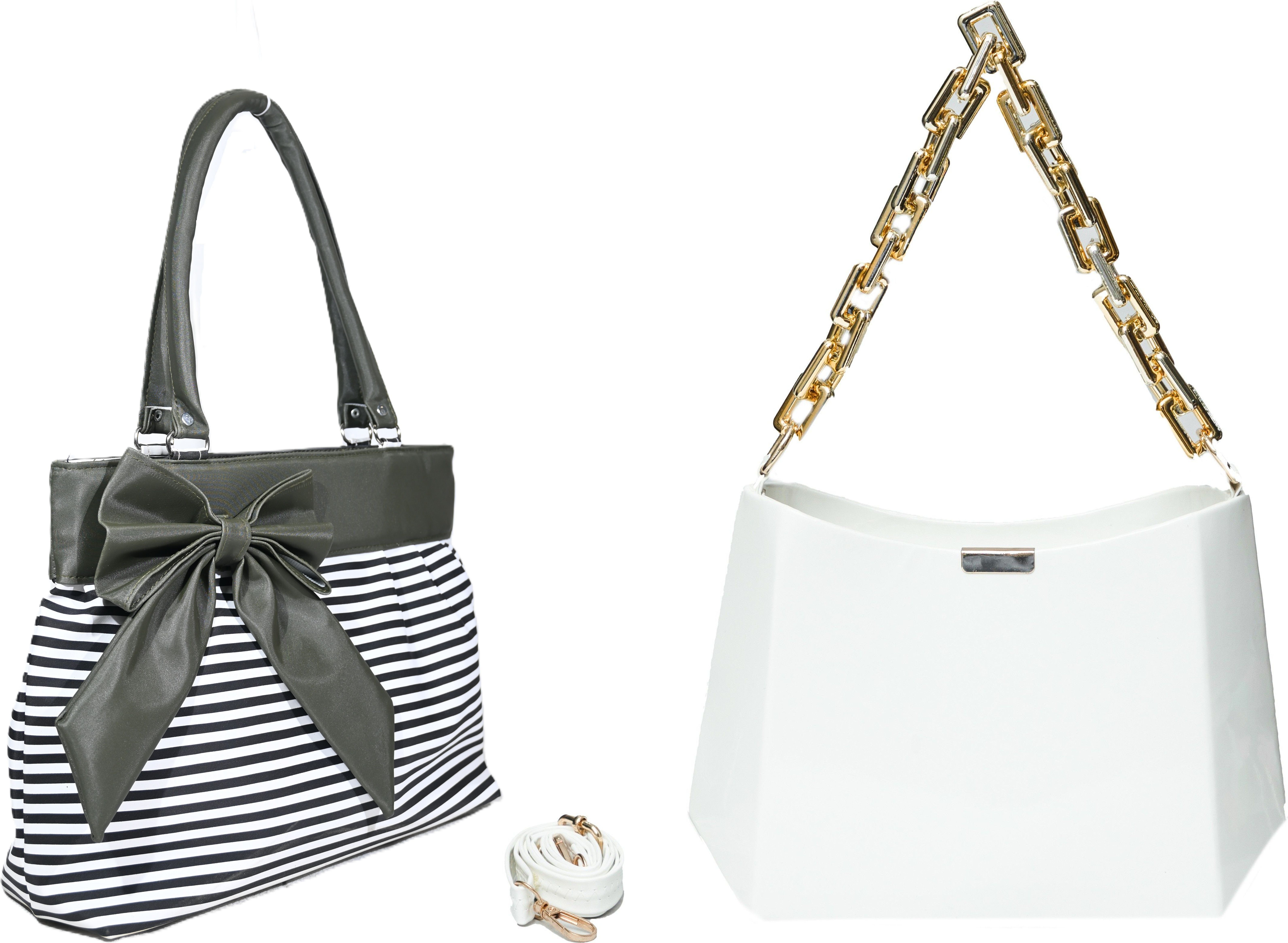despacito Women Green, White Shoulder Bag-picture-49