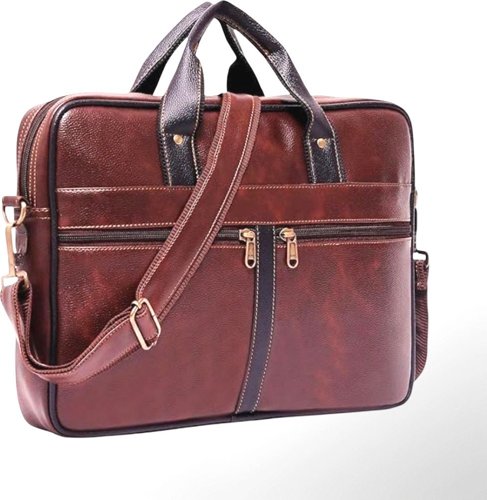 house of common Men & Women Brown Messenger Bag-picture-45