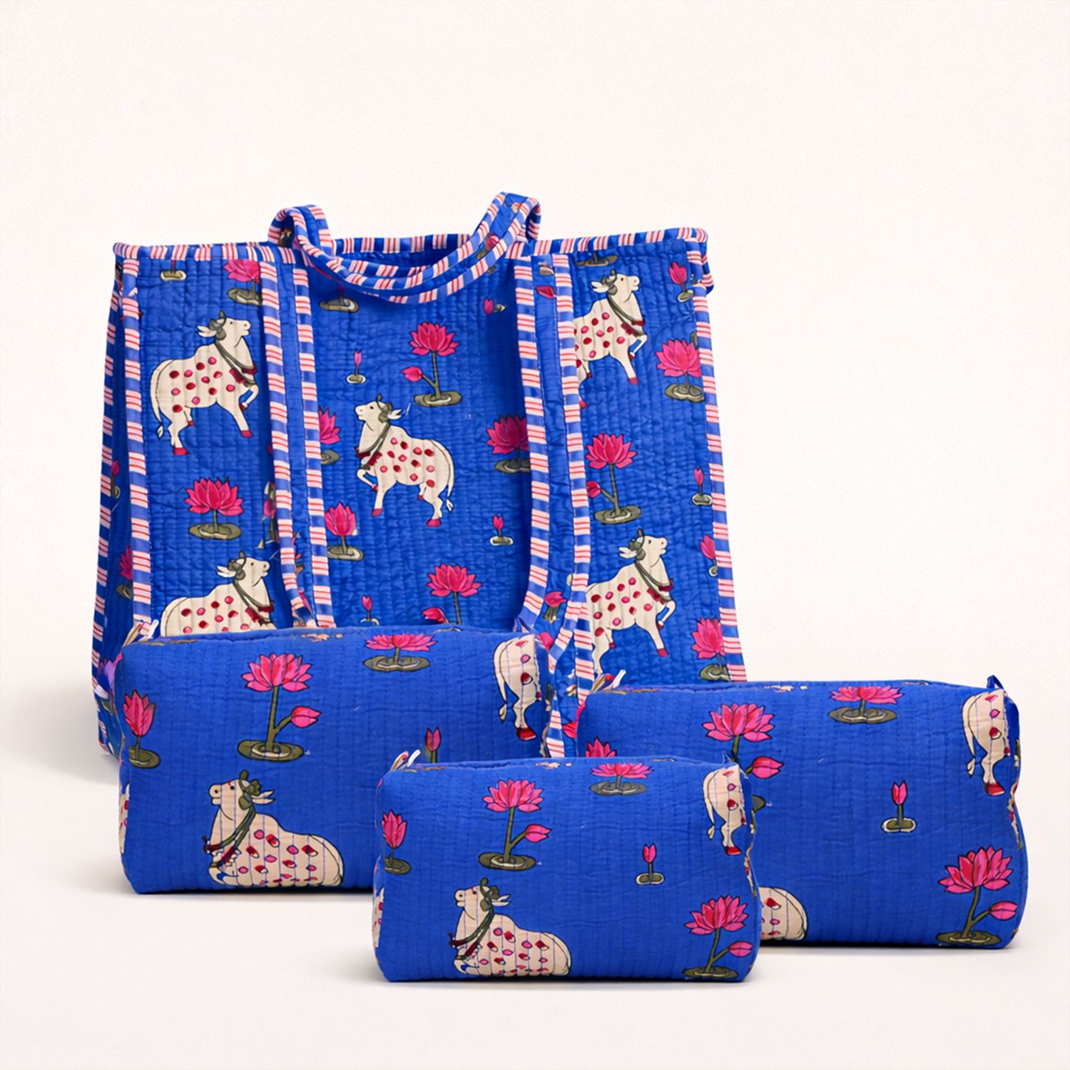 women blue shoulder bag