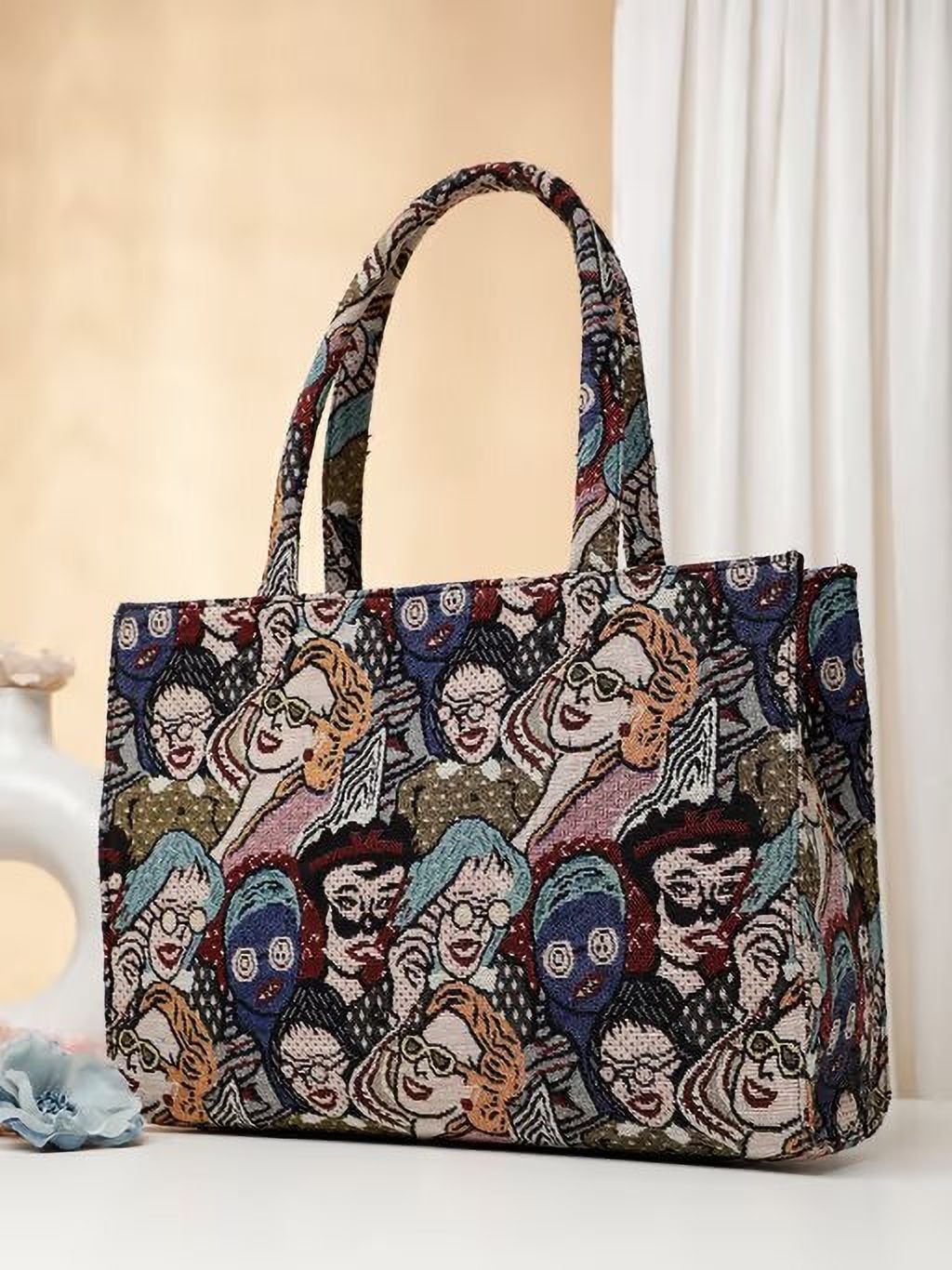 accomade Women Black Tote-picture-20