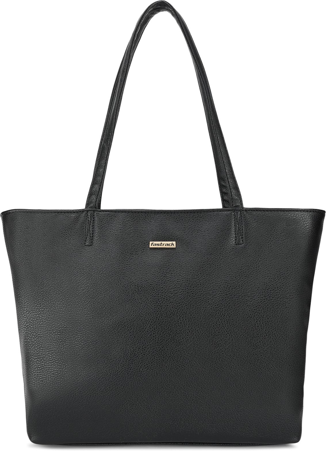 fastrack Women Black Tote - Regular Size-picture-10