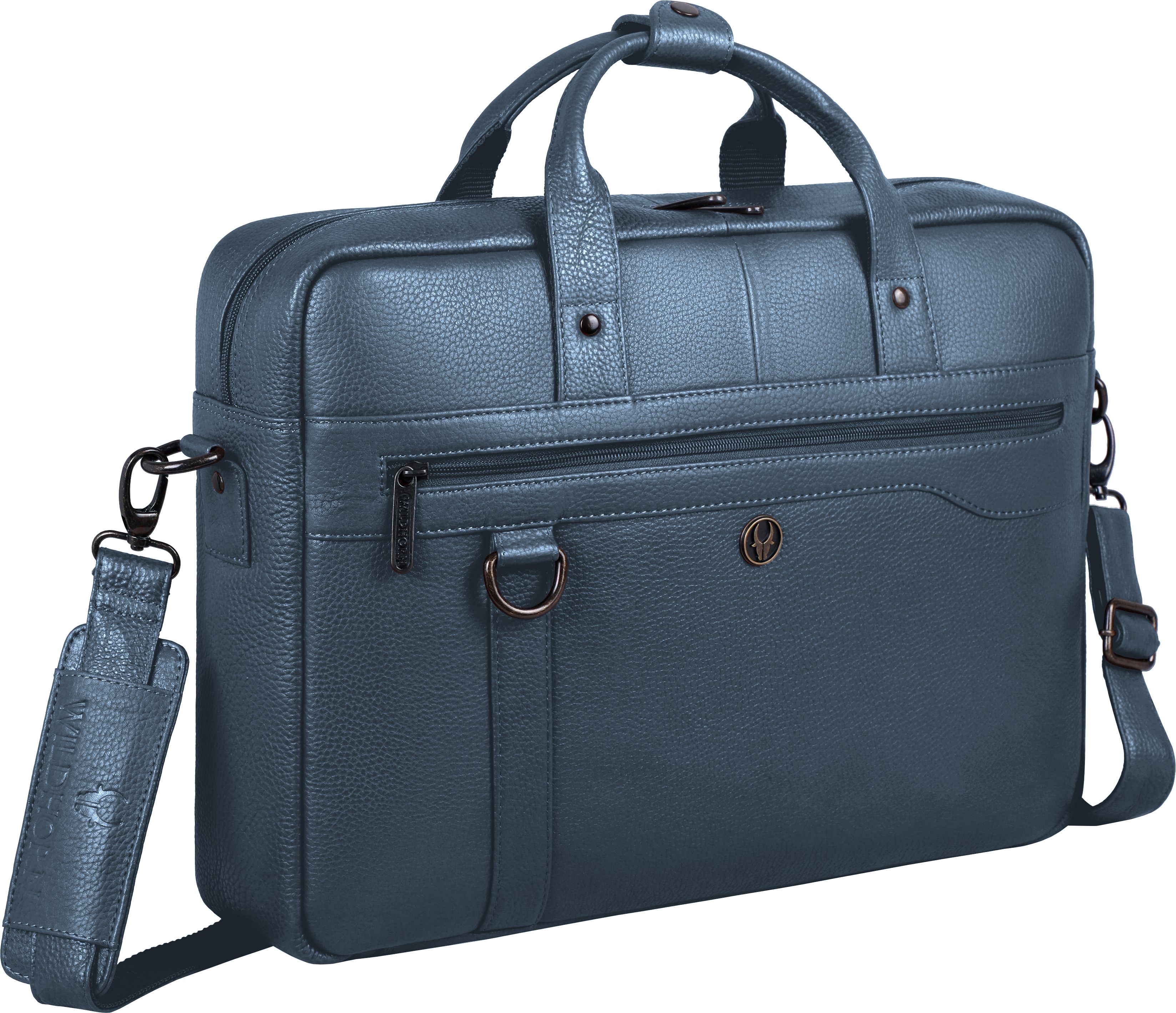 wildhorn Men Blue Messenger Bag-picture-14