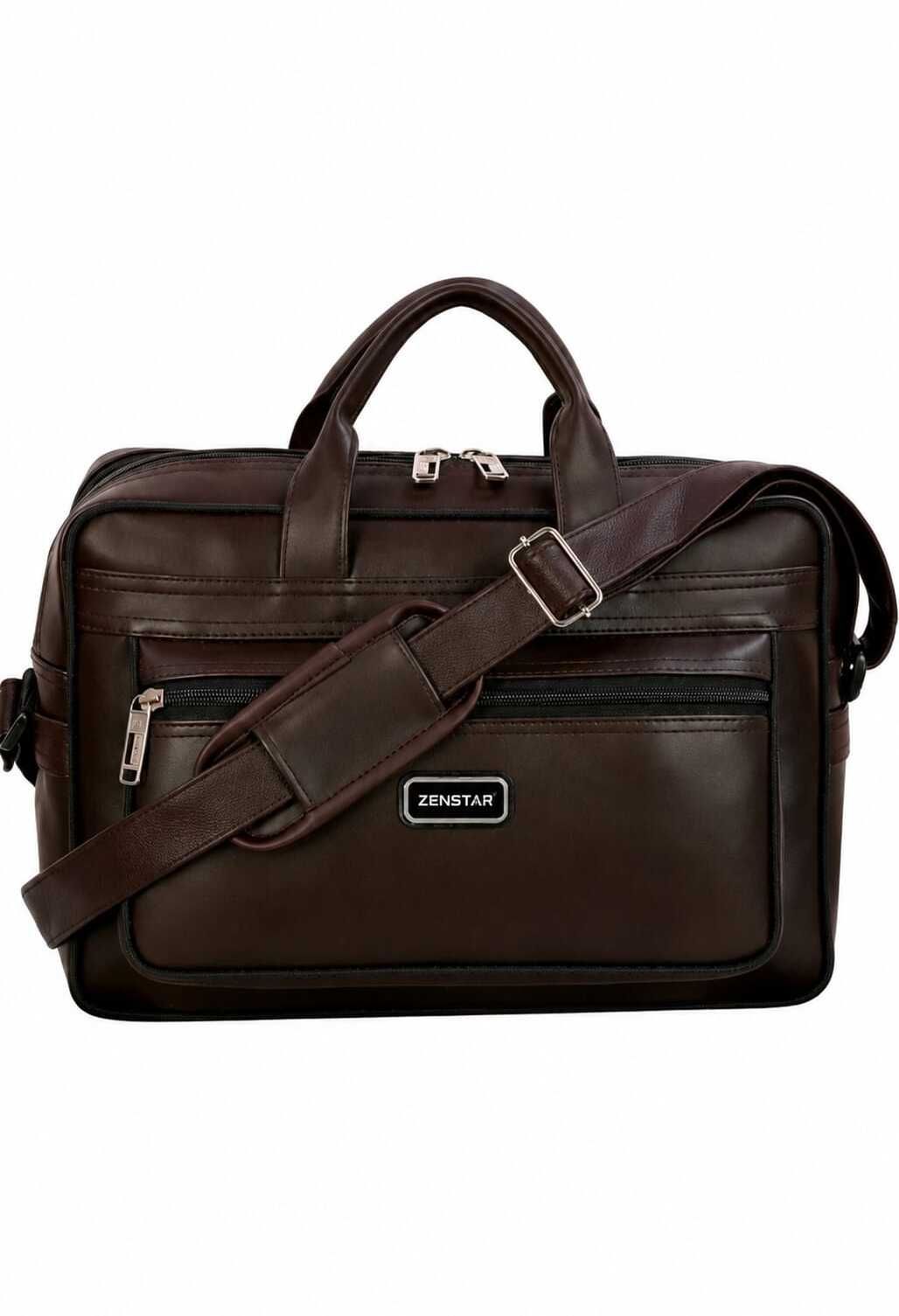 zenstar Men & Women Brown Messenger Bag-picture-16