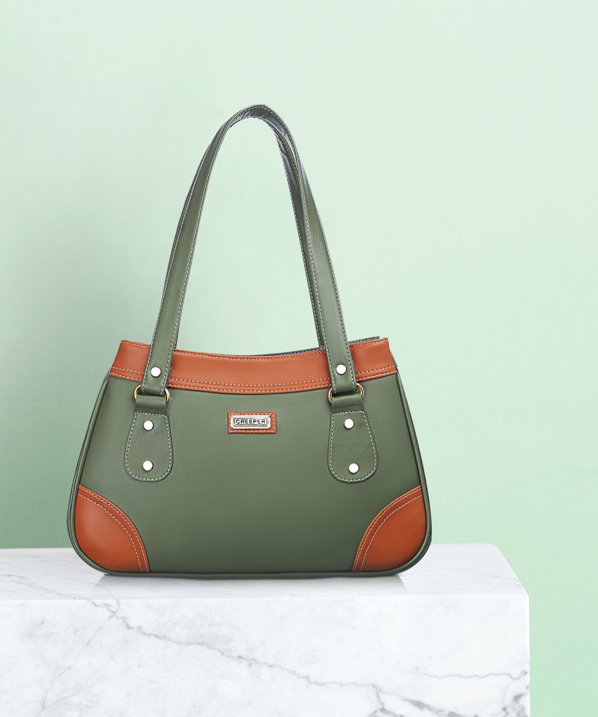snappy Women Green Shoulder Bag-picture-21