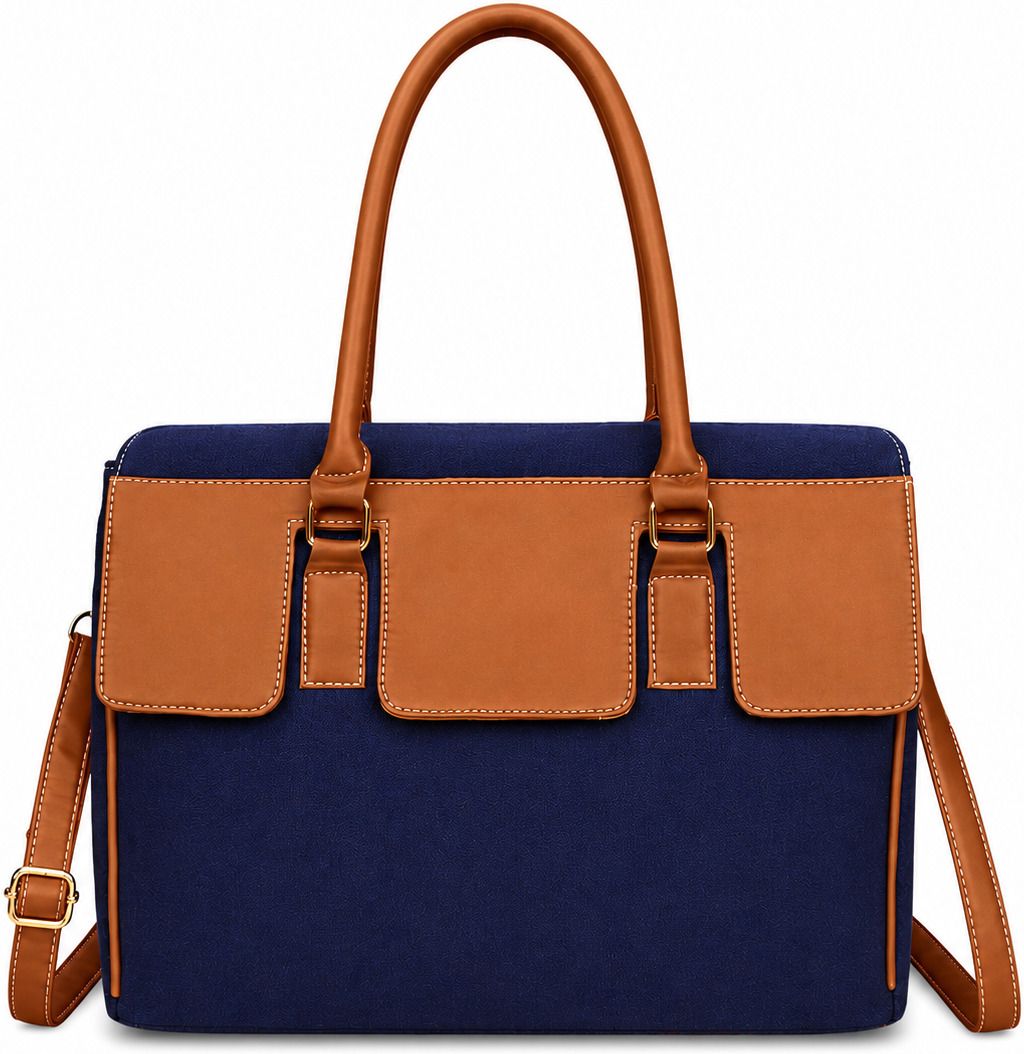 prd craft international Women Blue, Tan Messenger Bag-picture-2