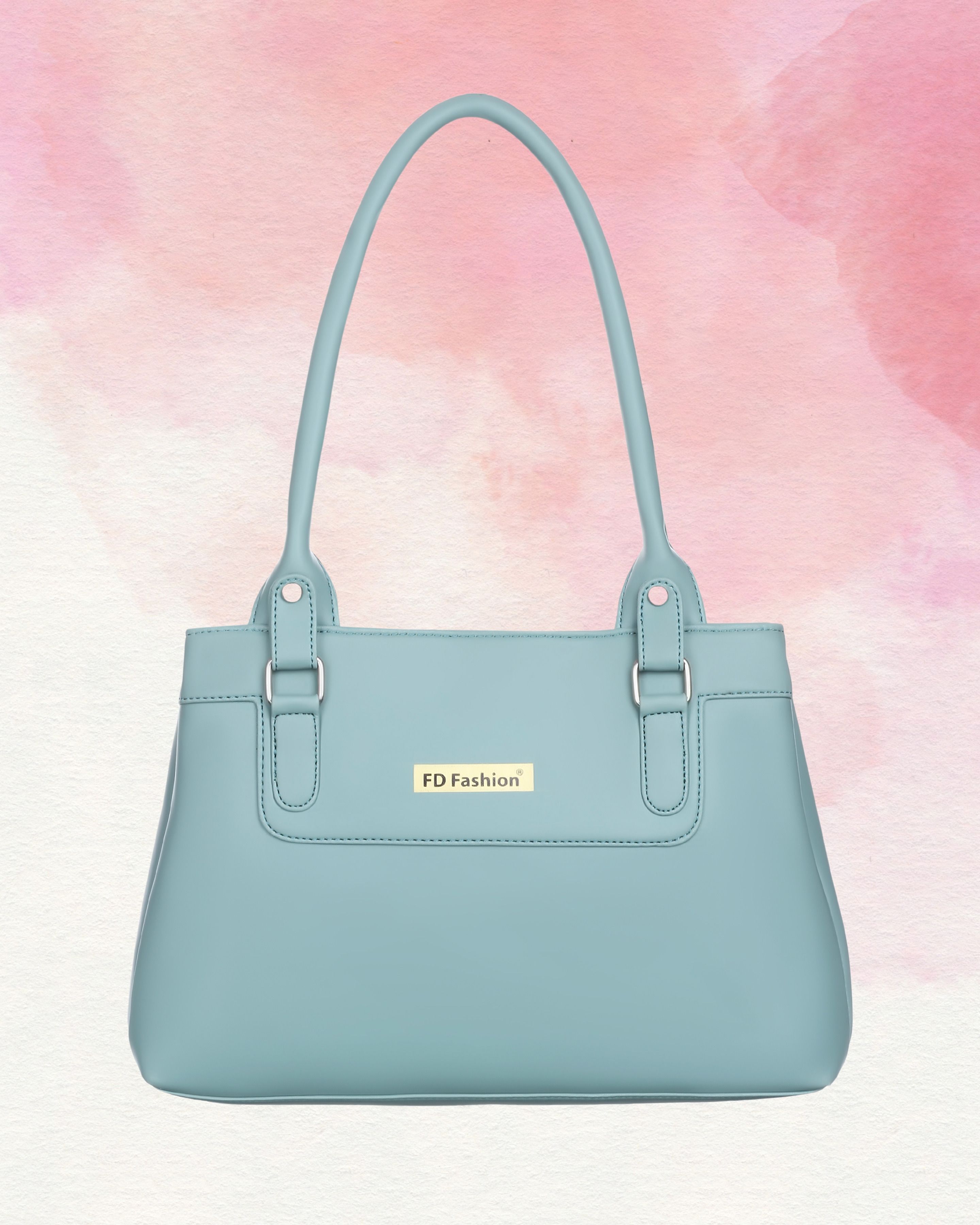 Women Blue Shoulder Bag-image-22
