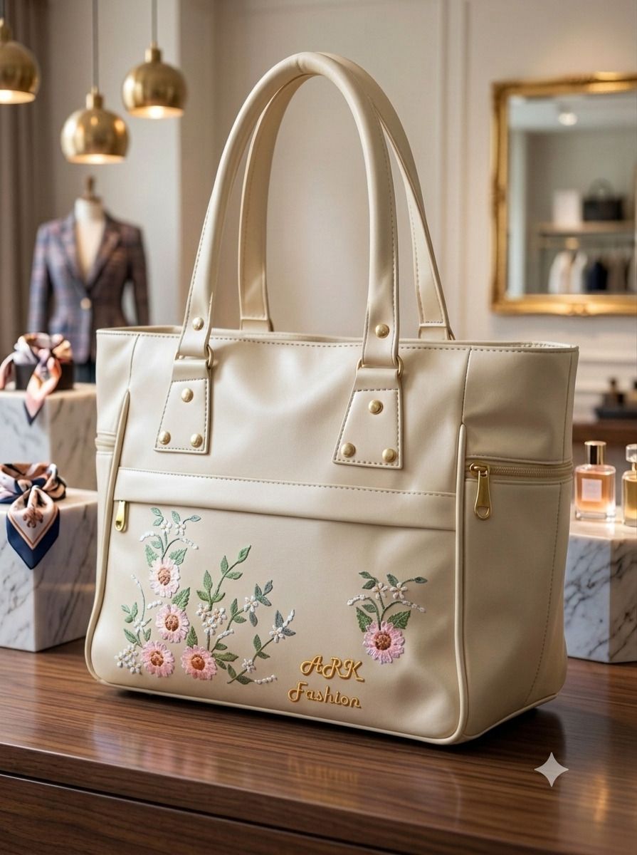 Women Beige Tote-image-12