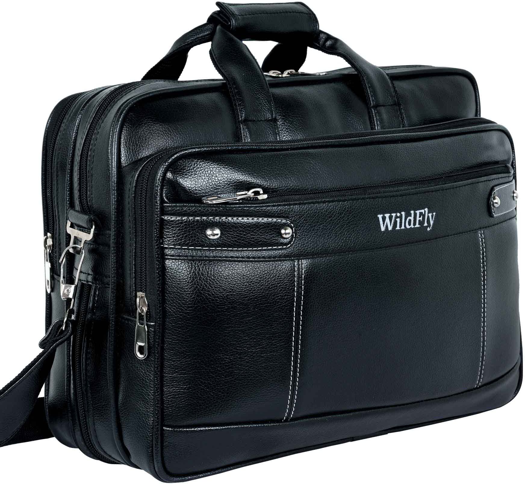 impex Men & Women Black Messenger Bag-picture-17