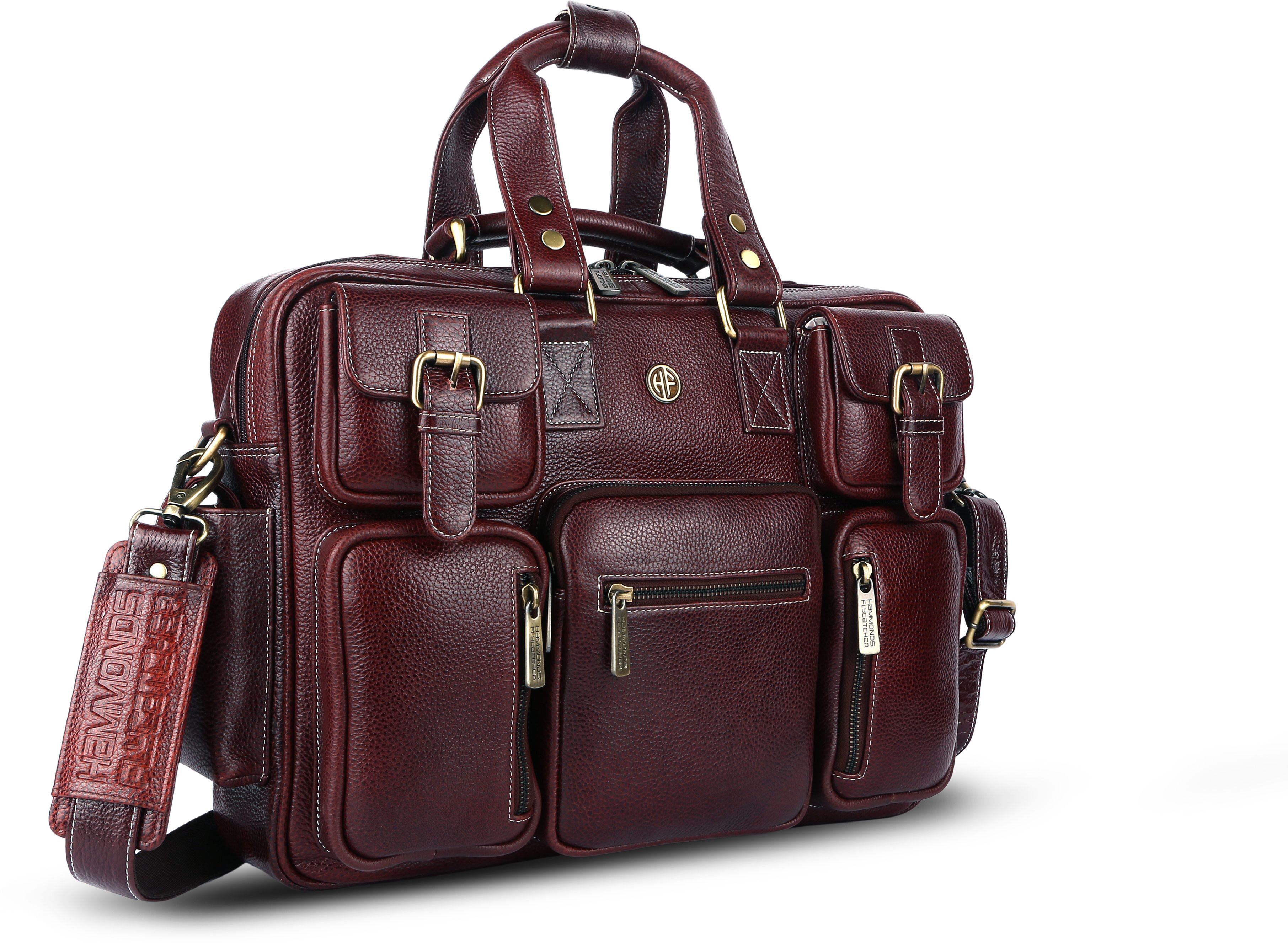 Men Brown Messenger Bag - Extra Spacious-image-46