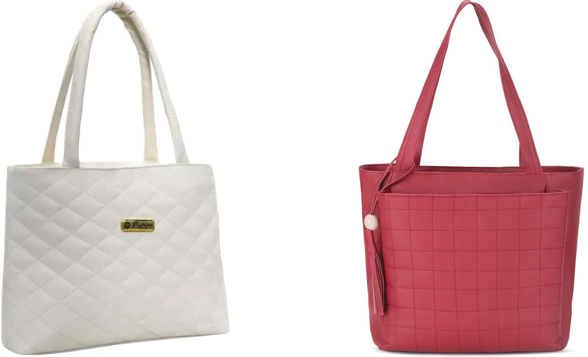 khatushyam collection Women White, Maroon Messenger Bag-picture-14