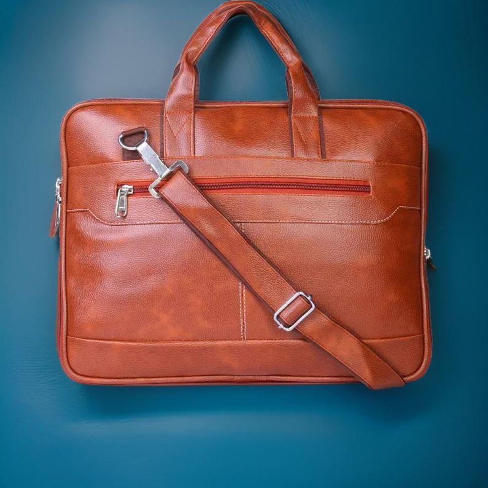 house of common Men & Women Tan Messenger Bag-picture-27
