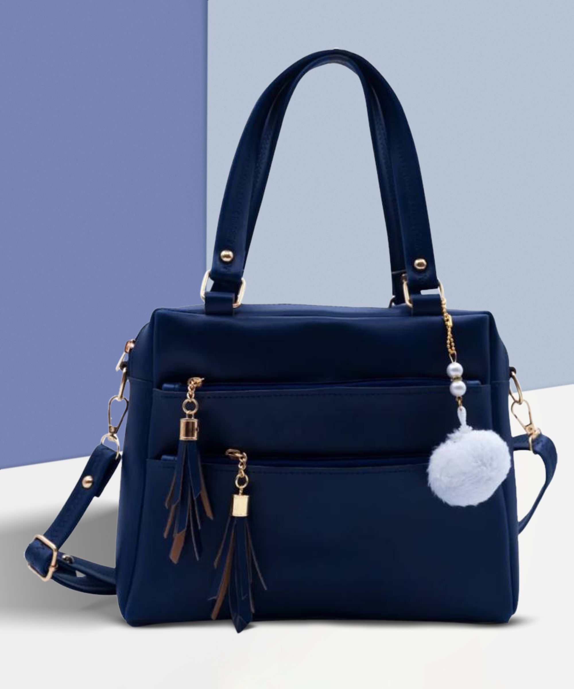 Women Blue Messenger Bag