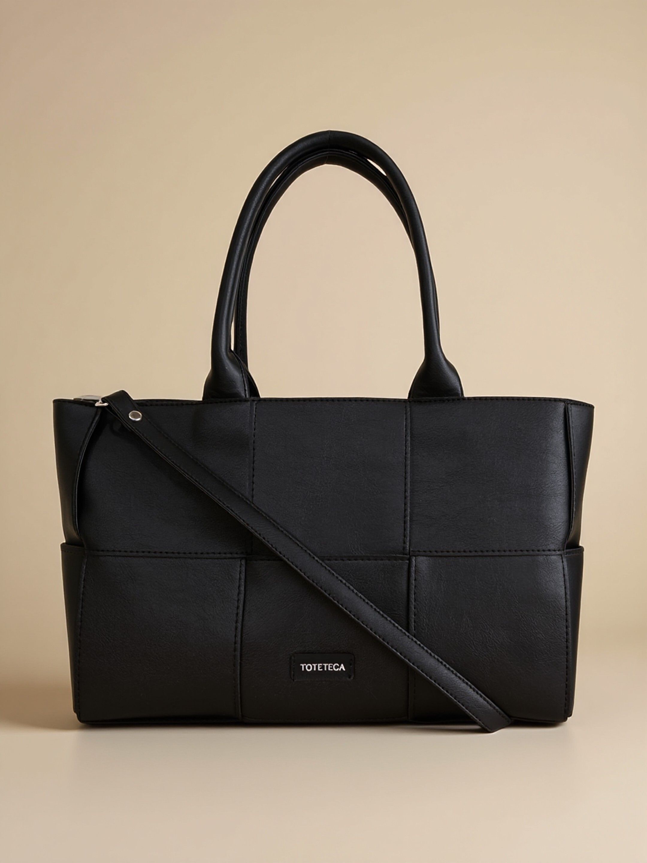 toteteca Women Black Shoulder Bag-picture-3