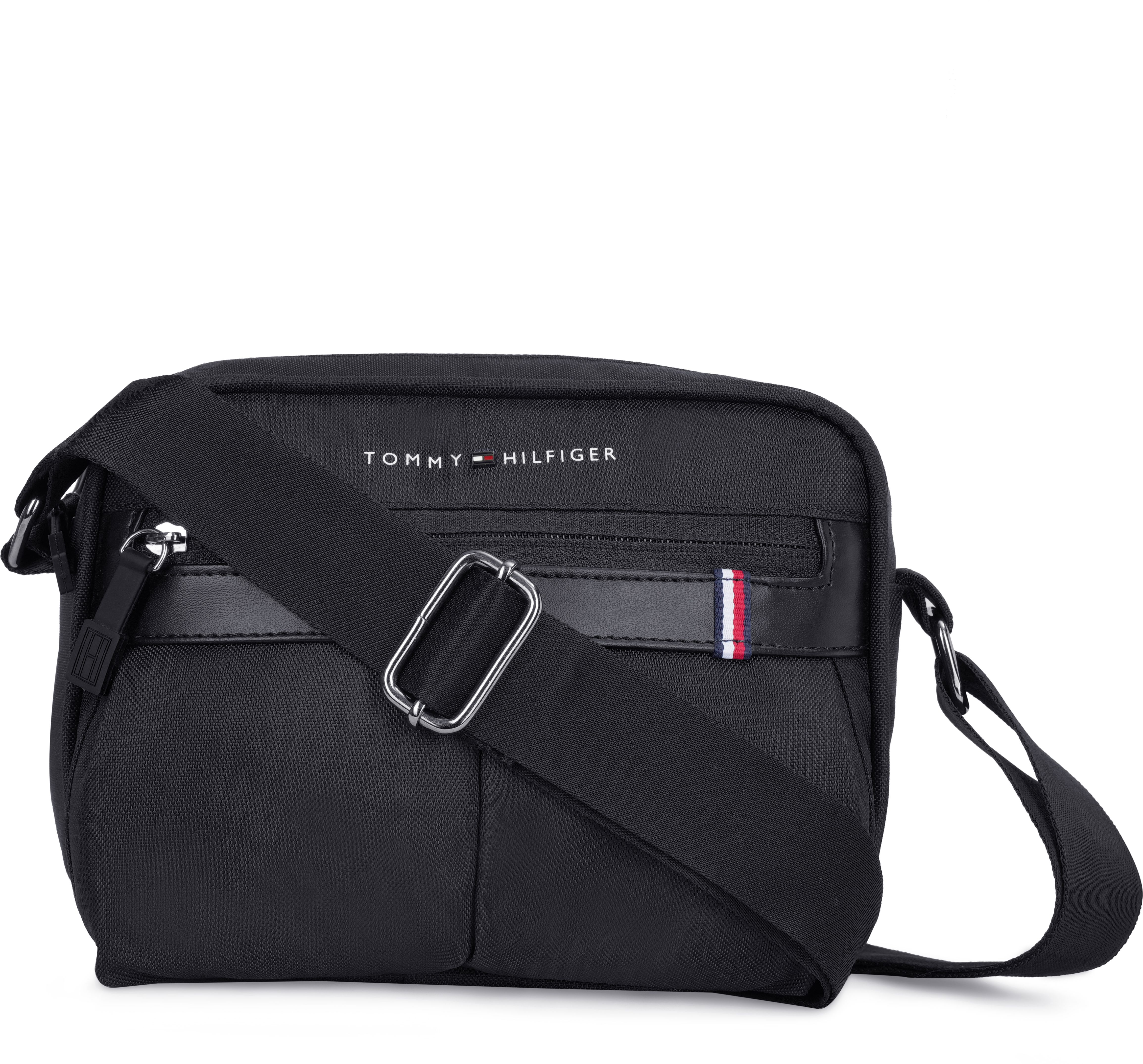 tommy hilfiger Men & Women Black Messenger Bag-picture-20