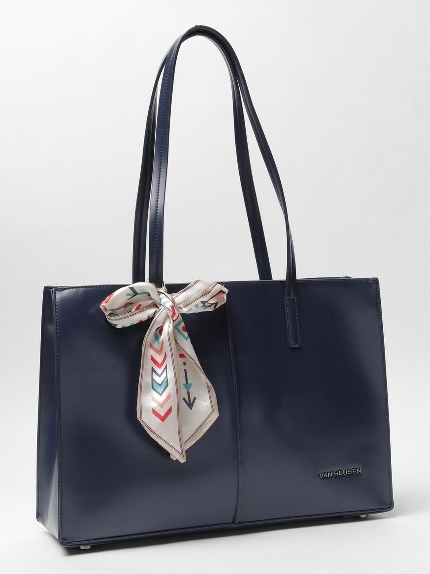 van heusen Women Blue Tote-picture-12