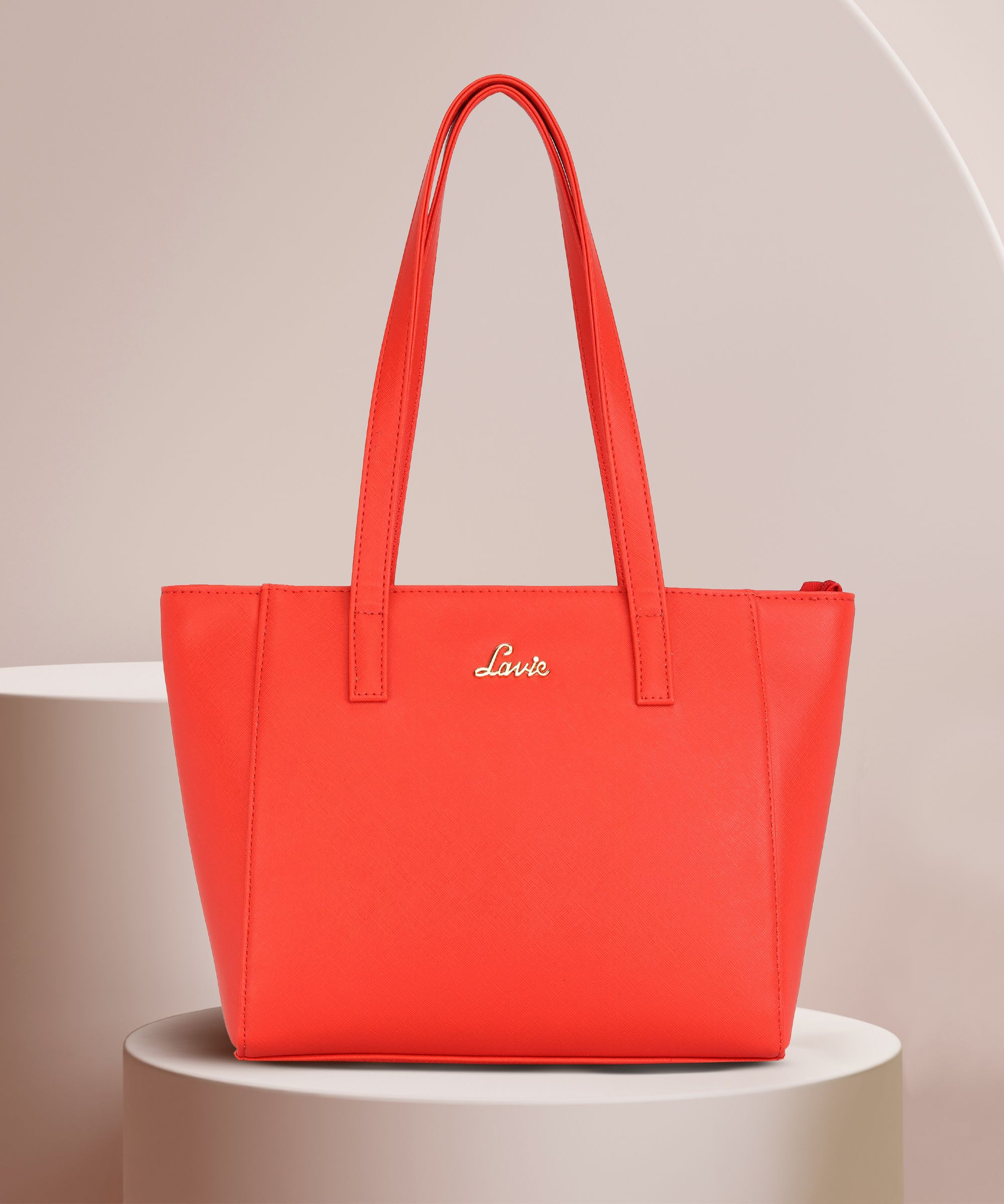 Women Orange Tote - Regular Size-image-45