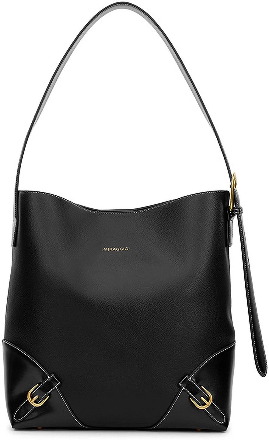 miraggio Women Black Tote-picture-12