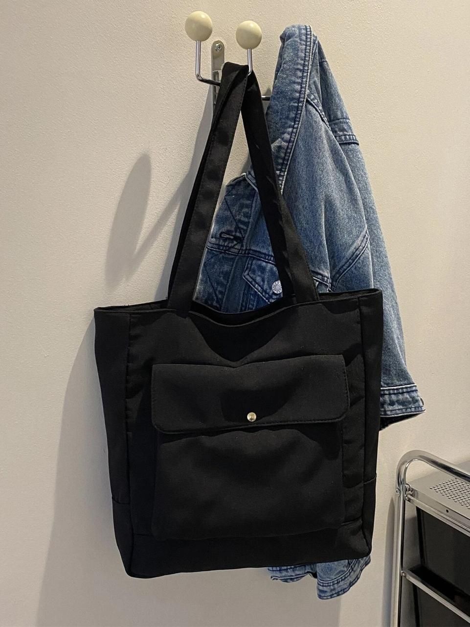savie Women Black Tote-picture-21