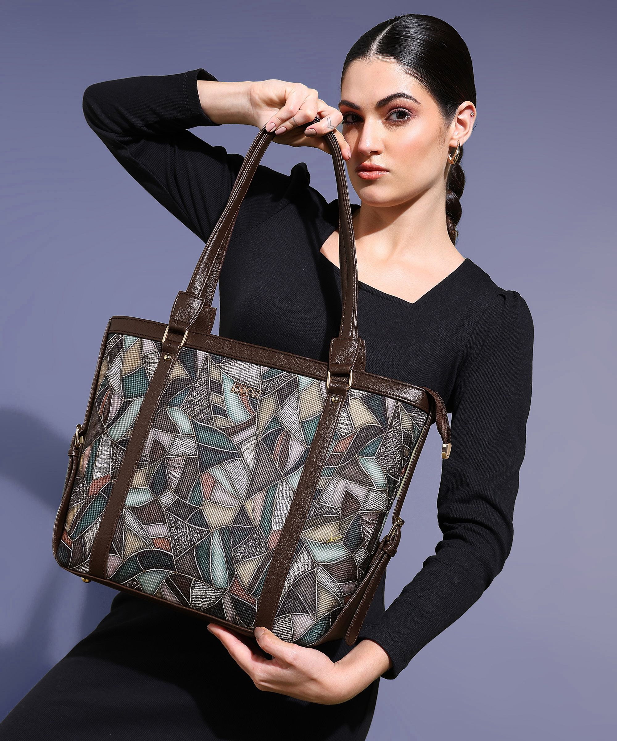 pearluxis Women Green Shoulder Bag-picture-19