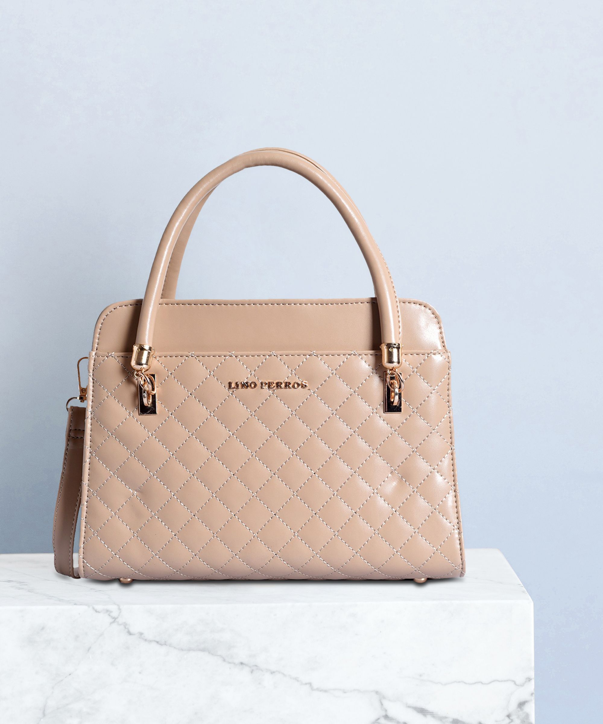 lino perros Women Beige Shoulder Bag - Mini-picture-35