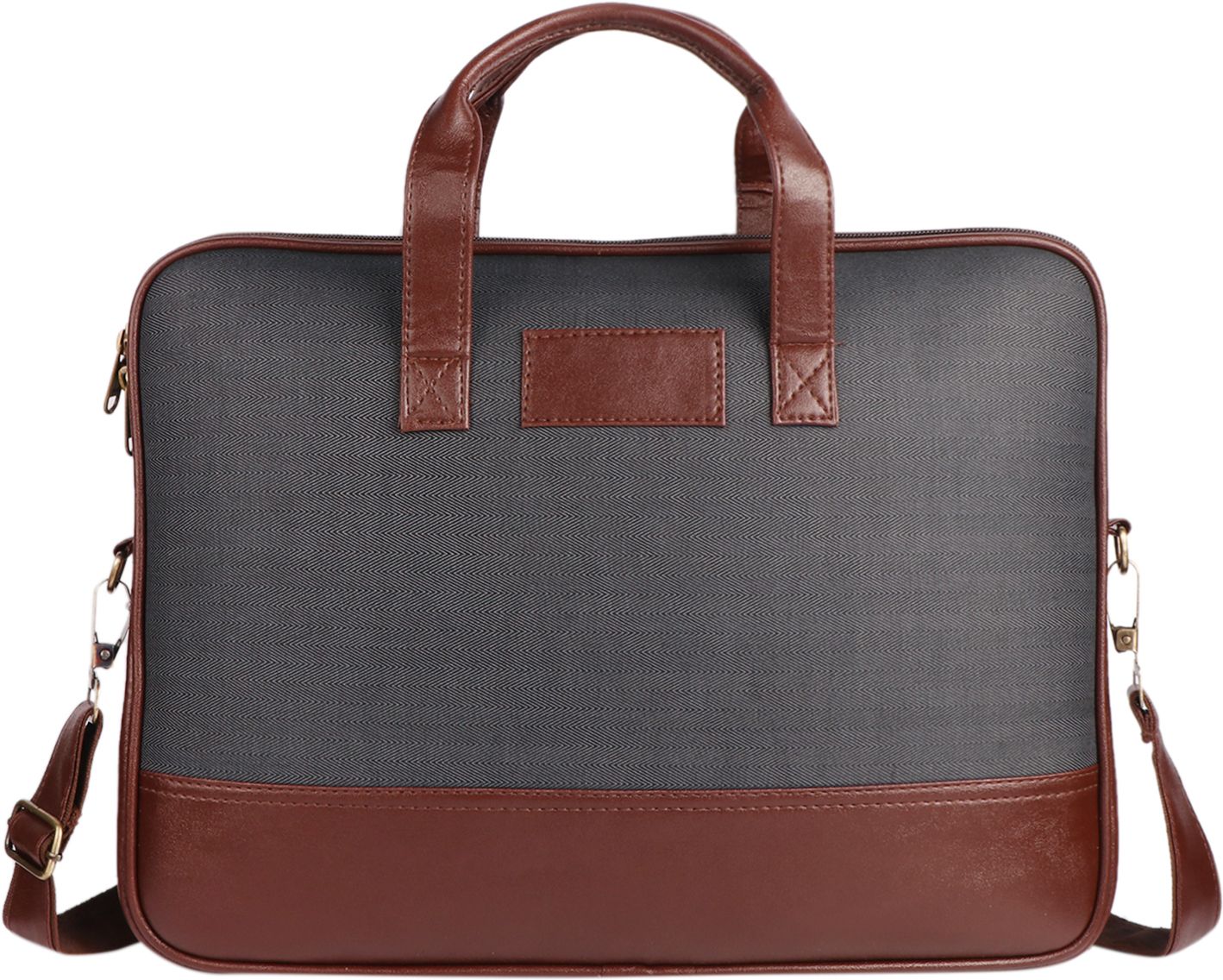 Men Grey Messenger Bag-image-41