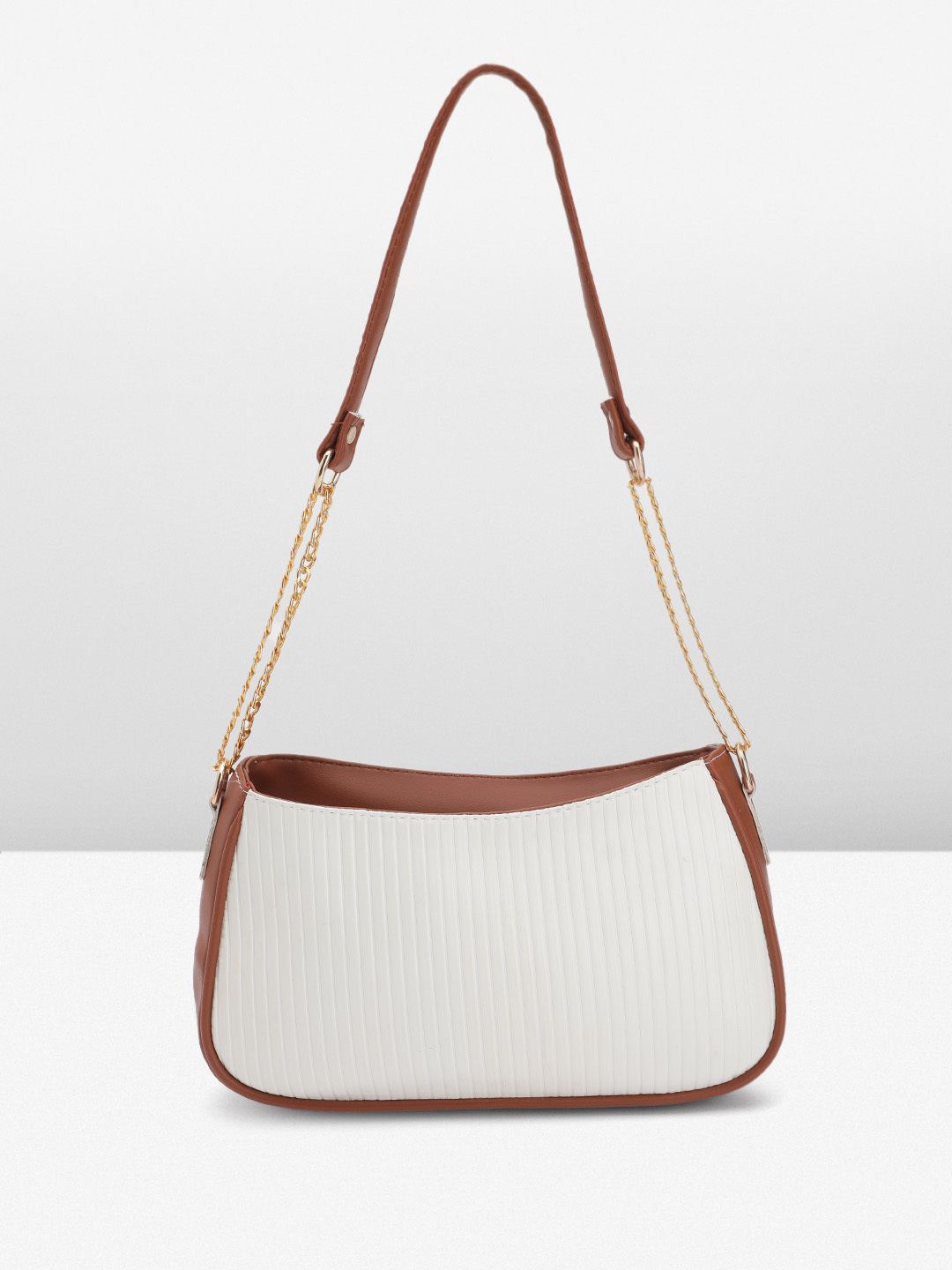 fabbhue Women White, Tan Shoulder Bag-picture-34