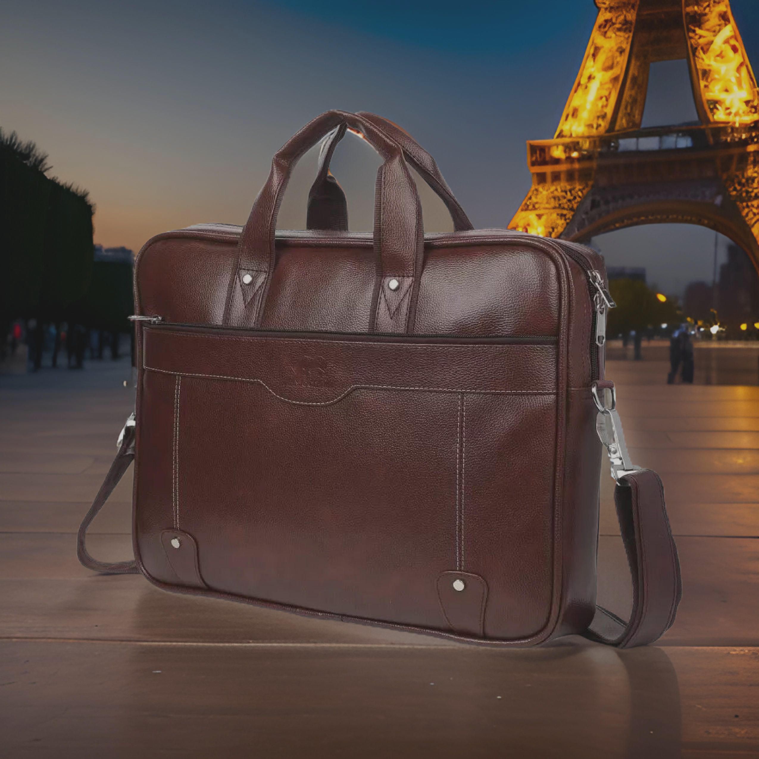 house of common Men & Women Brown Messenger Bag-picture-23